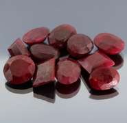 Superb 120.83ct collection of Rubies