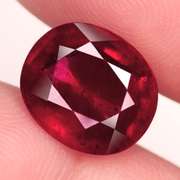Captivating 8.82ct big blood red Ruby