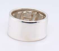 Somers Randolph Handmade Sterling Silver Wide Band