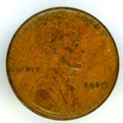 1910 Lincoln Wheat Cent