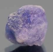 Superb 19.20ct rich blue uncut Tanzanite