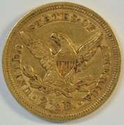 Impressive 1855 US $2.50 Liberty Gold Piece. Nice