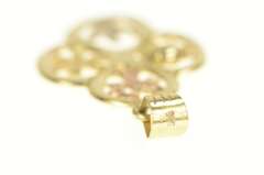 14K Yellow Gold Four Seasons Symbol Time Nature Handmade Charm/Pendant