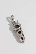 .925 Sterling Silver Pendant w/ Rainbow Mystic Topaz Gemstones