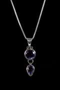 Sterling Silver Amethyst Pendant