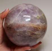 Gorgeous color! 10,575ct Amethyst sphere