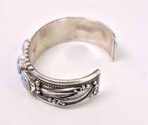 Sleeping Beauty Turquoise Bangle Bracelet