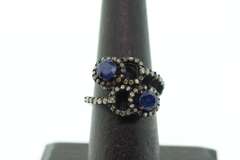 Sterling Silver & Diamond Ring