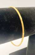22kt Solid Yellow Gold Bangle Bracelet