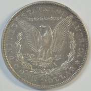 Very high end 1890-CC Morgan Silver Dollar. Key date