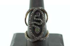 Sterling Silver & Diamond Ring