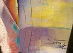 Sussan Afrasiabian Original Oil on Canvas "Ballerina"