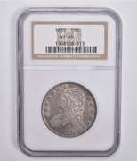 XF45 1830 Capped Bust Half Dollar NGC