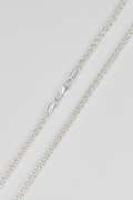 .925 Italian Sterling Silver 3.4mm Wheat Chain Necklace 24 Inches