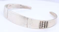 925 Sterling Silver Reed and Barton Cuff Bangle