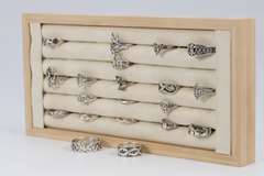 .925 Sterling Silver Curated 20 Ring Lot Various Sizes & Styles