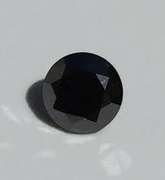 6MM ROUND GENUINE BLACK SAPPHIRE LOOSE GEMSTONE