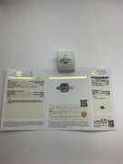 CERTIFIED LADIES 14K WHITE GOLD AND DIAMOND RING
