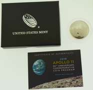 2019-S Apollo 11 50th Anniversary Proof Clad Half Dollar