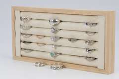 .925 Sterling Silver Curated Ring Set 20 RIng Lot Various Sizes & Styles