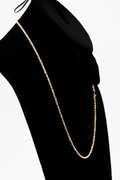 14K Yellow Gold 2.4mm Solid Rope Chain 20 Inch