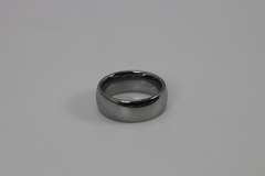 8mm Mirror Finish Tungsten Carbide Wedding Band Size 9