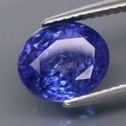 AAA blue violet 3.65ct UNHEATED Tanzanite