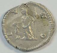 Near Mint Empress Julia Domna Roman Silver Denarius, died 217 AD