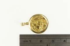 14K Yellow Gold Saint Mother Teresa Christian Catholic Charm/Pendant