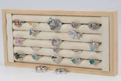 .925 Sterling Silver Curated Ring Set 20 RIng Lot Various Sizes & Styles