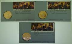1976 Bicentennial First Day Cover Medal lot of Three