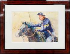 Robert Talbert Matted Watercolor