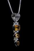Sterling Silver Citrine Pendant