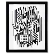 Tilla, Calcis, et Afa de la serie Lineaires (Triptych)