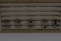 Sterling Silver Curated Ring Assortment Various Sizes & Styles (10 Ring Lot)