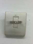 BRAND NEW 14K WHITE GOLD AND DIAMOND BAND