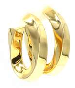 Tiffany & Co. Polished Oval Twisted Hoop Earrings