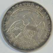 High grade 1829 Capped Bust Half Dollar