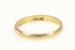 10K Yellow Gold 1.8mm Classic Child's Simple Plain Baby Ring