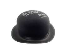 Malcolm McDowell Autographed A Clockwork Orange Alex Droog Hat ACOA