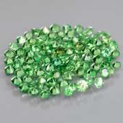 Chrome green! 2.53ct untreated Tsavorite set