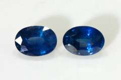 Elegant Natural Sapphire Pair