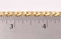 Shining Fancy Link Bracelet in 14K Yellow Gold