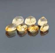 Awesome 56.09ct 7pc golden Citrine set