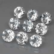 Glittering 9.12ct diamond white Topaz set