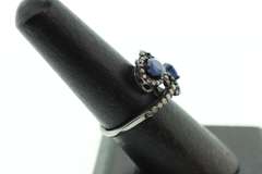 Sterling Silver & Diamond Ring