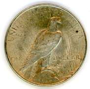 1924 Peace Silver Dollar