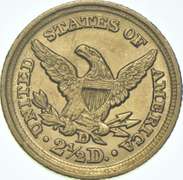 1853-D $2.50 Liberty Head Gold Quarter Eagle