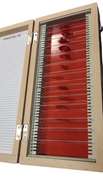 Dexter Cast Autographed Custom Blood Glass Slides Case ACOA