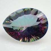 5X8MM PEAR MYSTIC LOOSE GEMSTONE